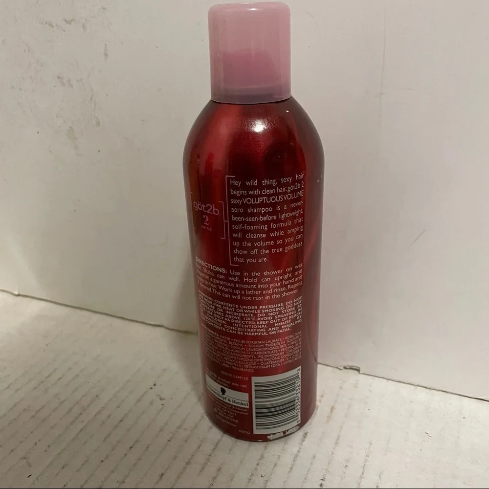 Got2B 2 Sexy Voluptuous Volume Aero Shampoo HTF